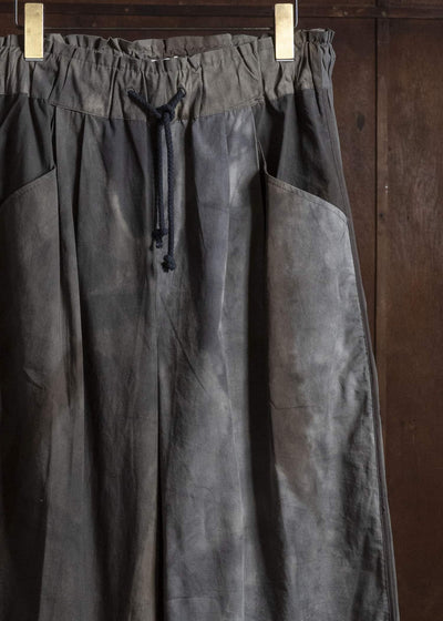 Gathering Textiles Sailor Pant Power Loom Cotton Poplin , Naturally Dyed-Monet SAP02-CP-DM