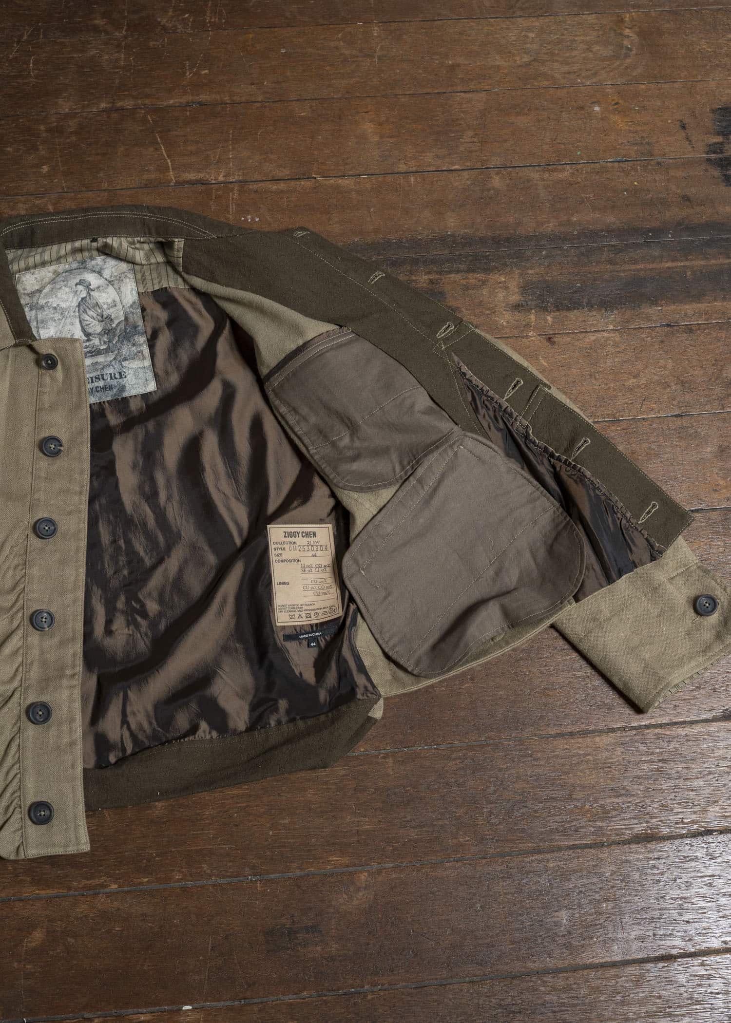 ZIGGY CHEN 0M2530904 WORKERS JACKET 44