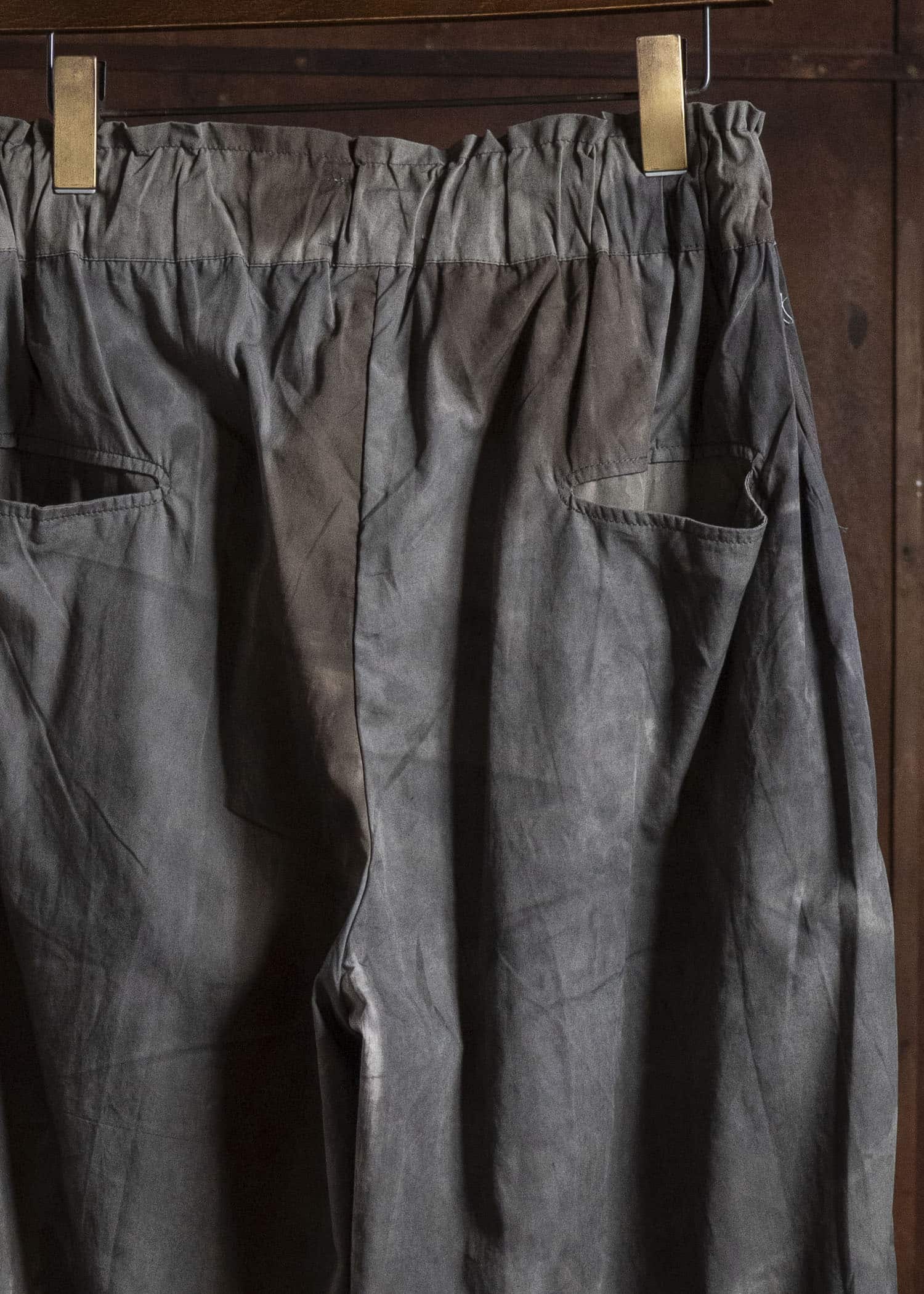 Gathering Textiles Sailor Pant Power Loom Cotton Poplin , Naturally Dyed-Monet SAP02-CP-DM