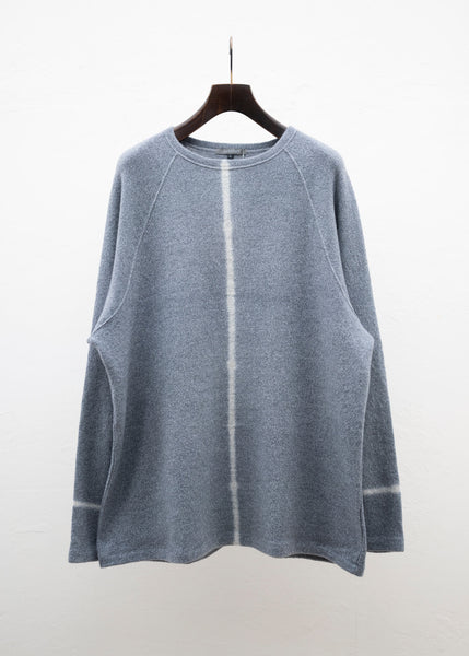 SUZUSAN Cashmere Seamless Pullover - Long Grey - Grey