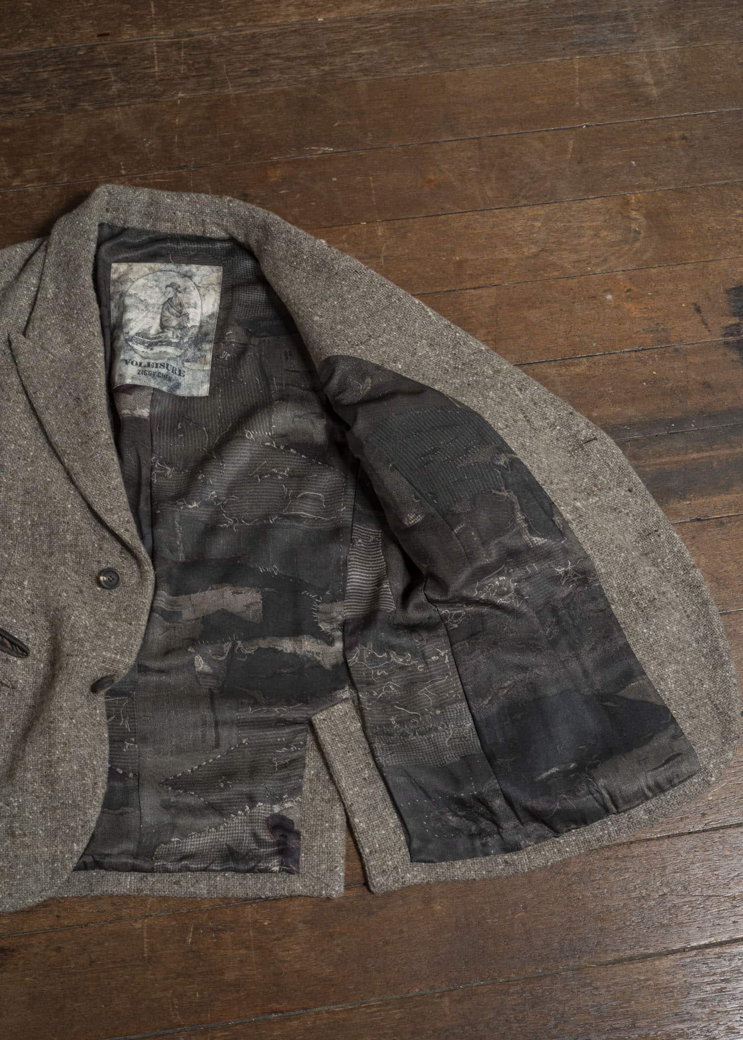 ZIGGY CHEN 0M2530938 CLASSIC TWO BUTTON BLAZER 82