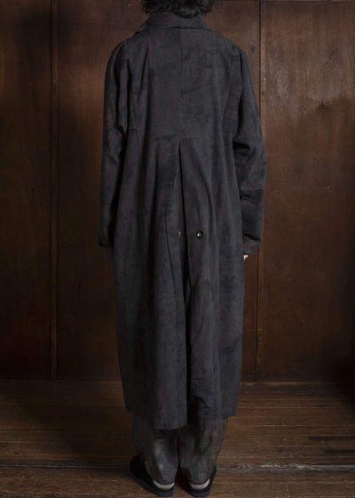 Gathering Textiles Farmer Coat Handloom Cotton , Nuturally Dyed FAC02-CO-PB