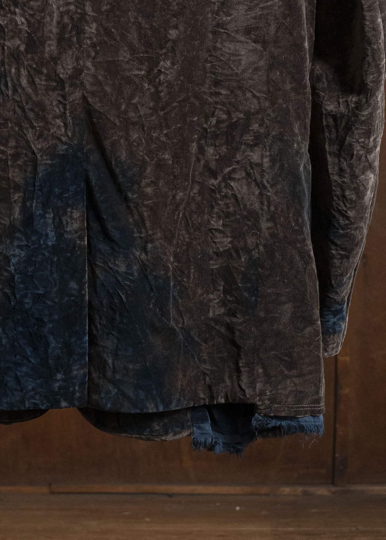 ZIGGY CHEN 0M2530905 VELVET STAND COLLAR BLAZER 25