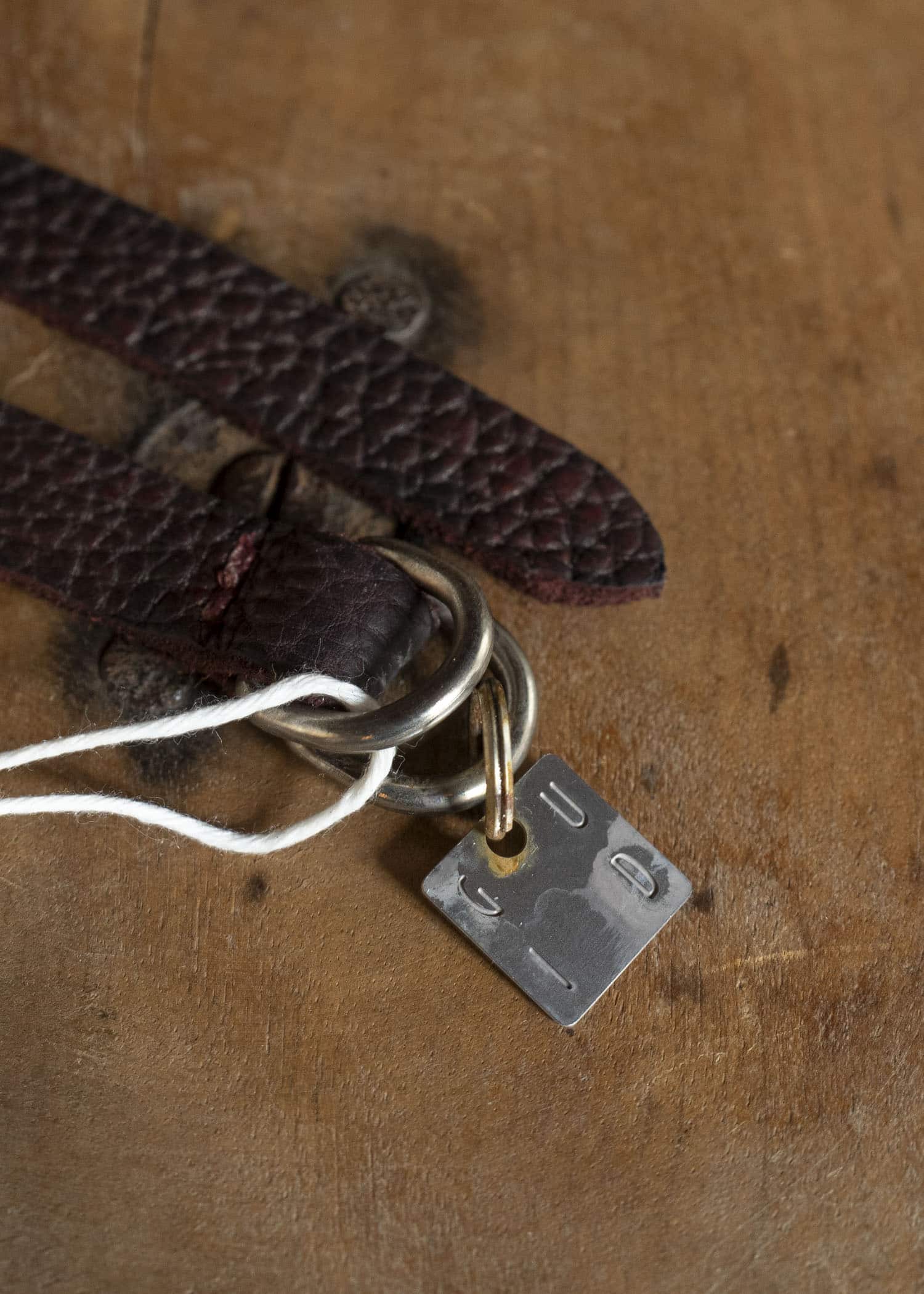 GUIDI LEATHER BRACELET CV23T BLT00B