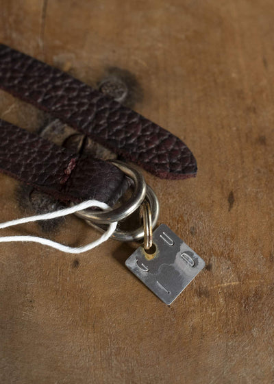 GUIDI LEATHER BRACELET CV23T BLT00B