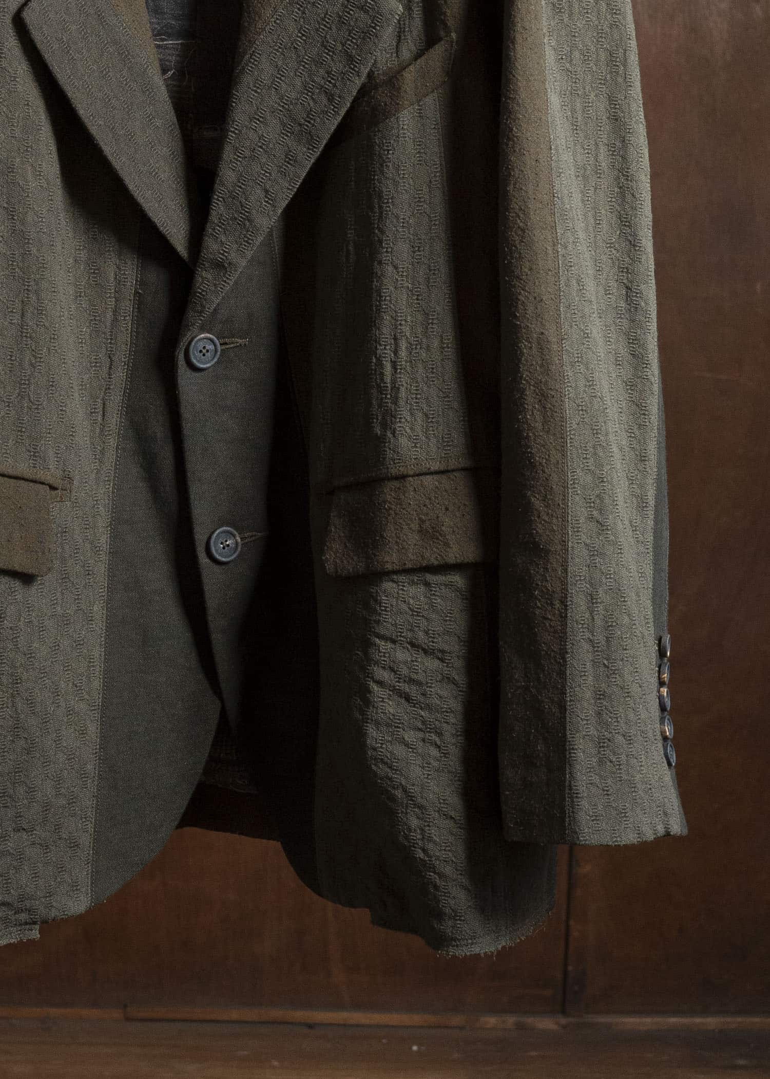 ZIGGY CHEN 0M2530945 HEAVY PATCHWORK BLAZER 83