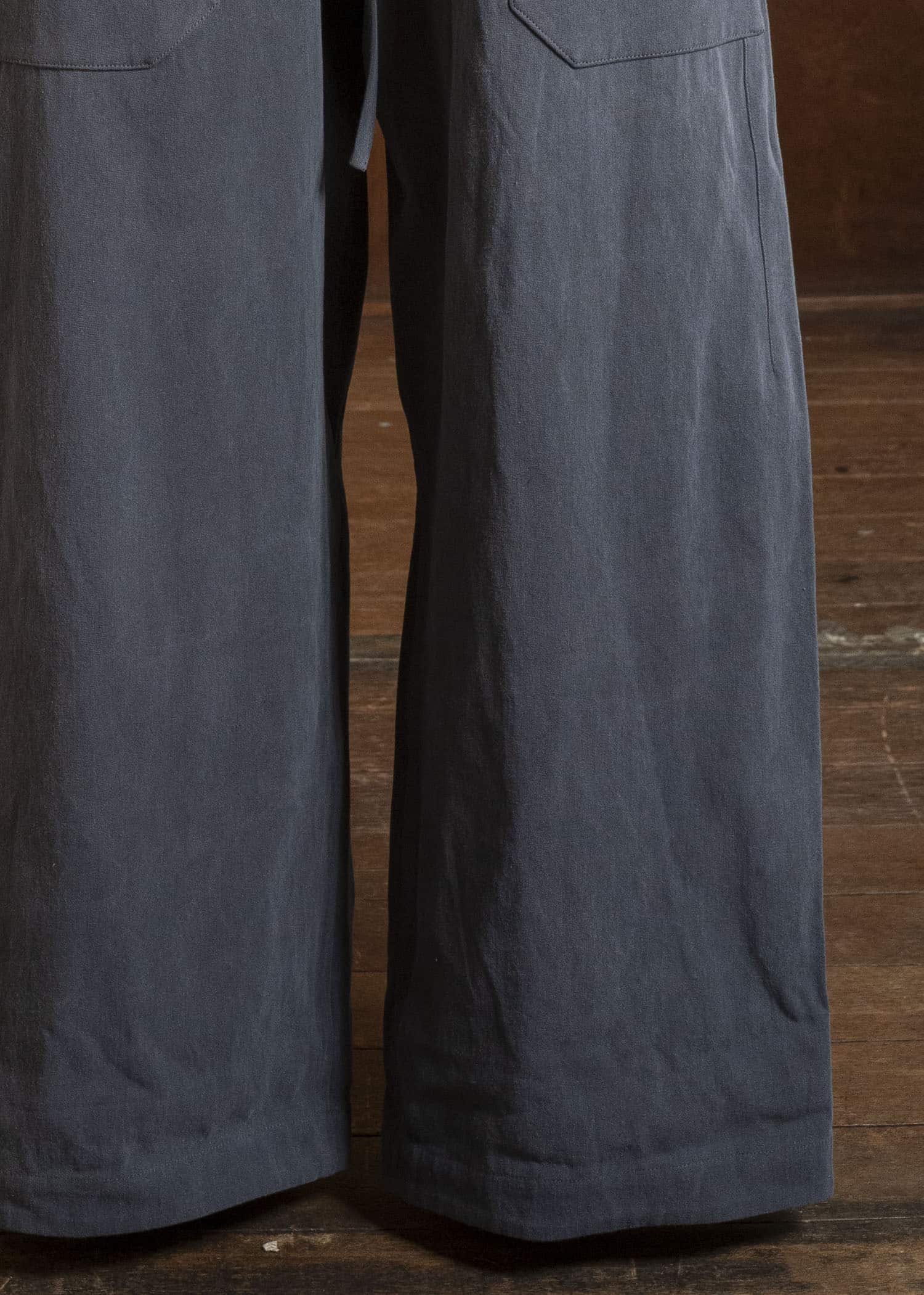 JAN-JAN VAN ESSCHE DUNGAREES#4 DUNGAREE | CO HEMP DENSE TWILL | Logwood