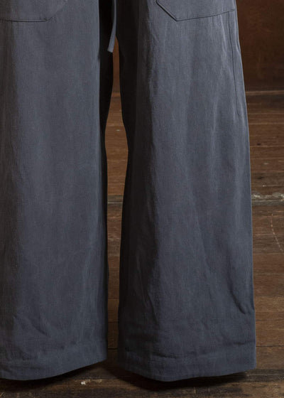 JAN-JAN VAN ESSCHE DUNGAREES#4 DUNGAREE | CO HEMP DENSE TWILL | Logwood