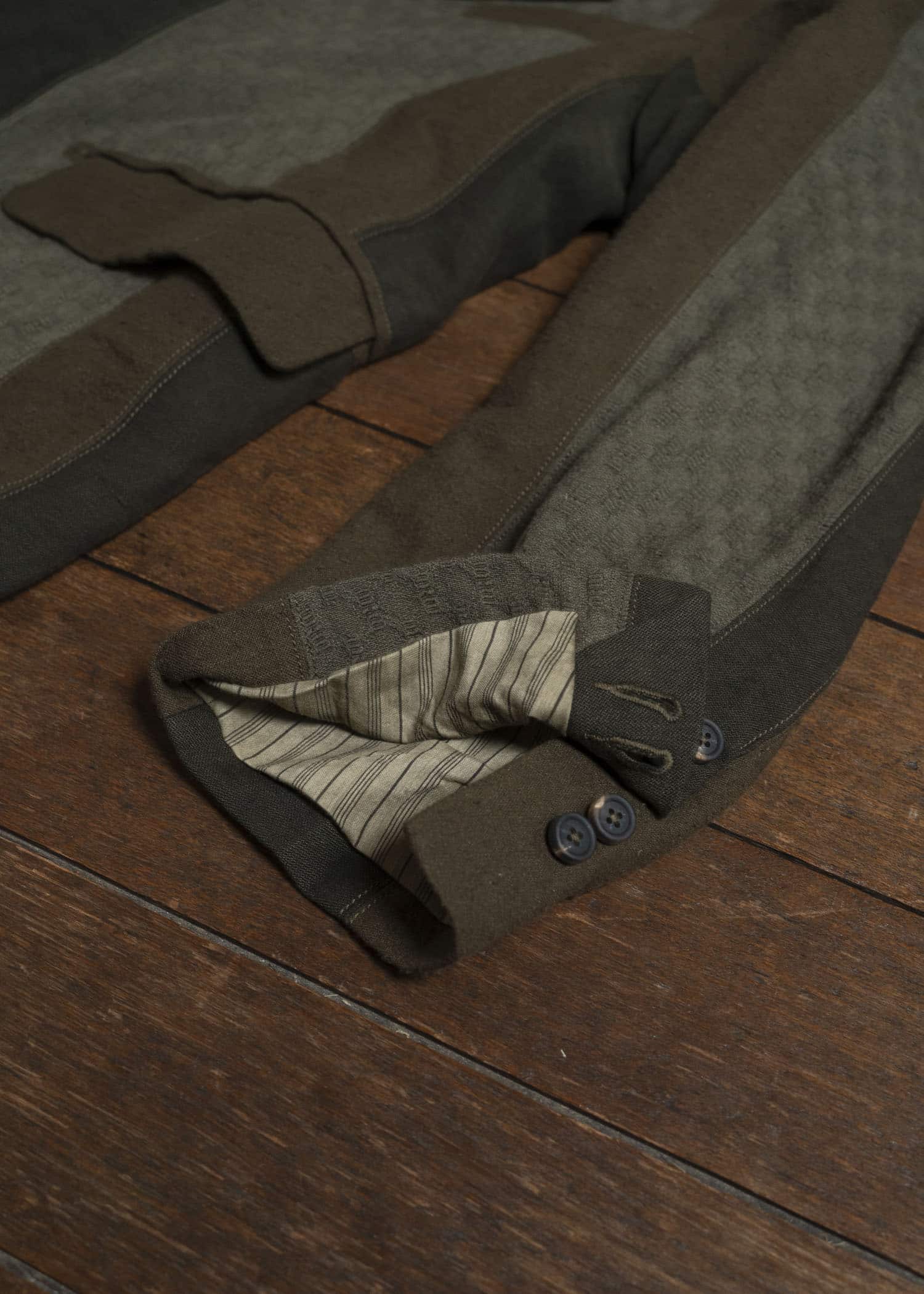 ZIGGY CHEN 0M2530945 HEAVY PATCHWORK BLAZER 83