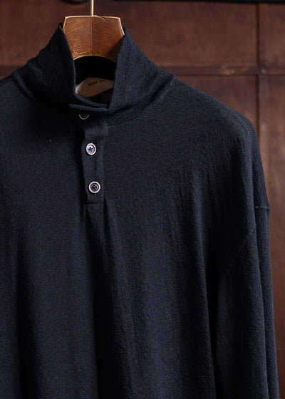 Peng Tai FUNEL NECK LONG SLEEVE SHIRT