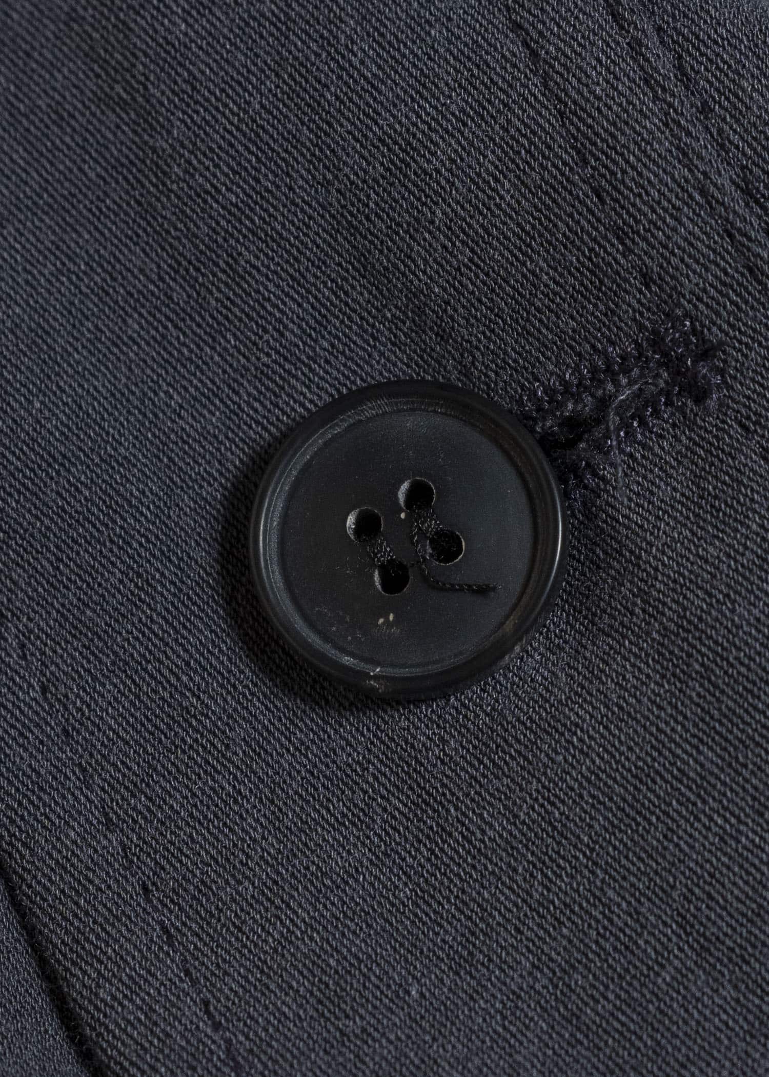 JAN-JAN VAN ESSCHE JACKET#64 DENIM STYLE WORKWEAR JACKET | CO HEMP DENSE TWILL | Logwood