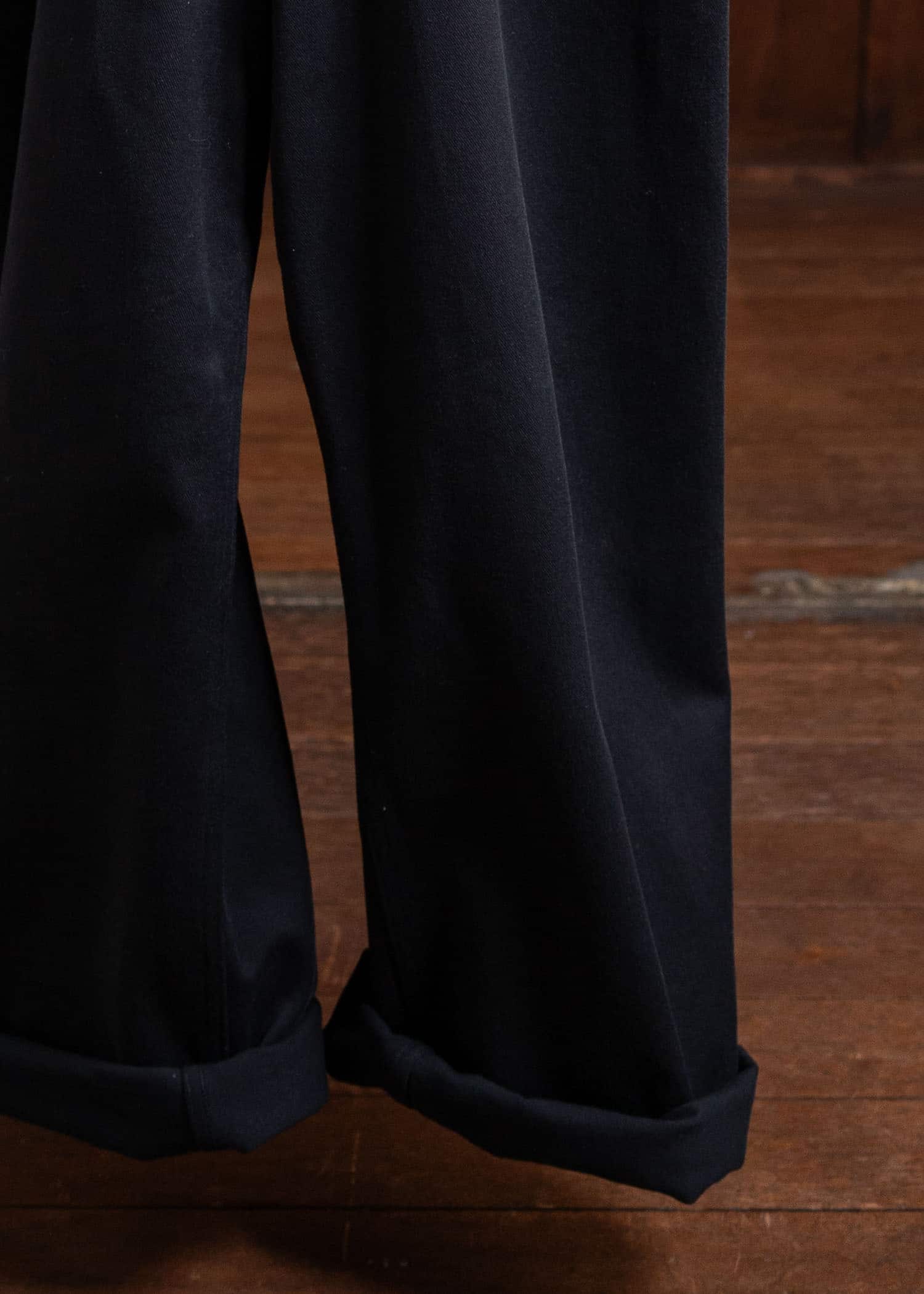 Taiga Takahashi LOT .208 CINCH-BACKED TROUSERS