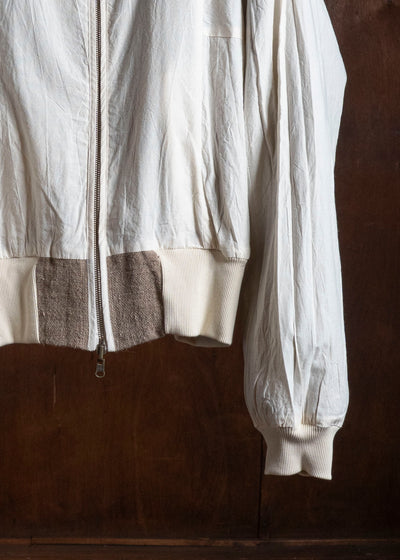 Gathering Textiles Roly Poly Jacket Handwoven Hemp , Organic Cotton Poplin Linig RPJ01-HE-BR