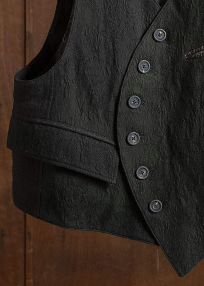 ZIGGY CHEN 0M2530102 ASYMMETRIC PATCHWORK VEST 65