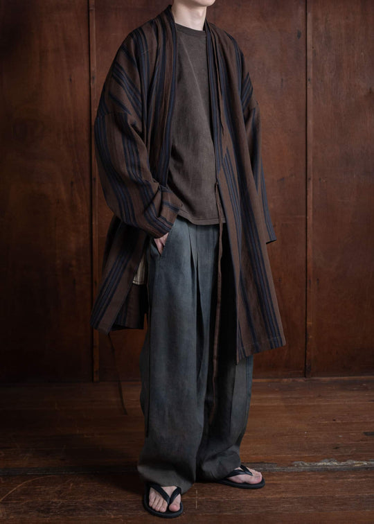 ZIGGY CHEN STRIPED ROBE 0M2410717