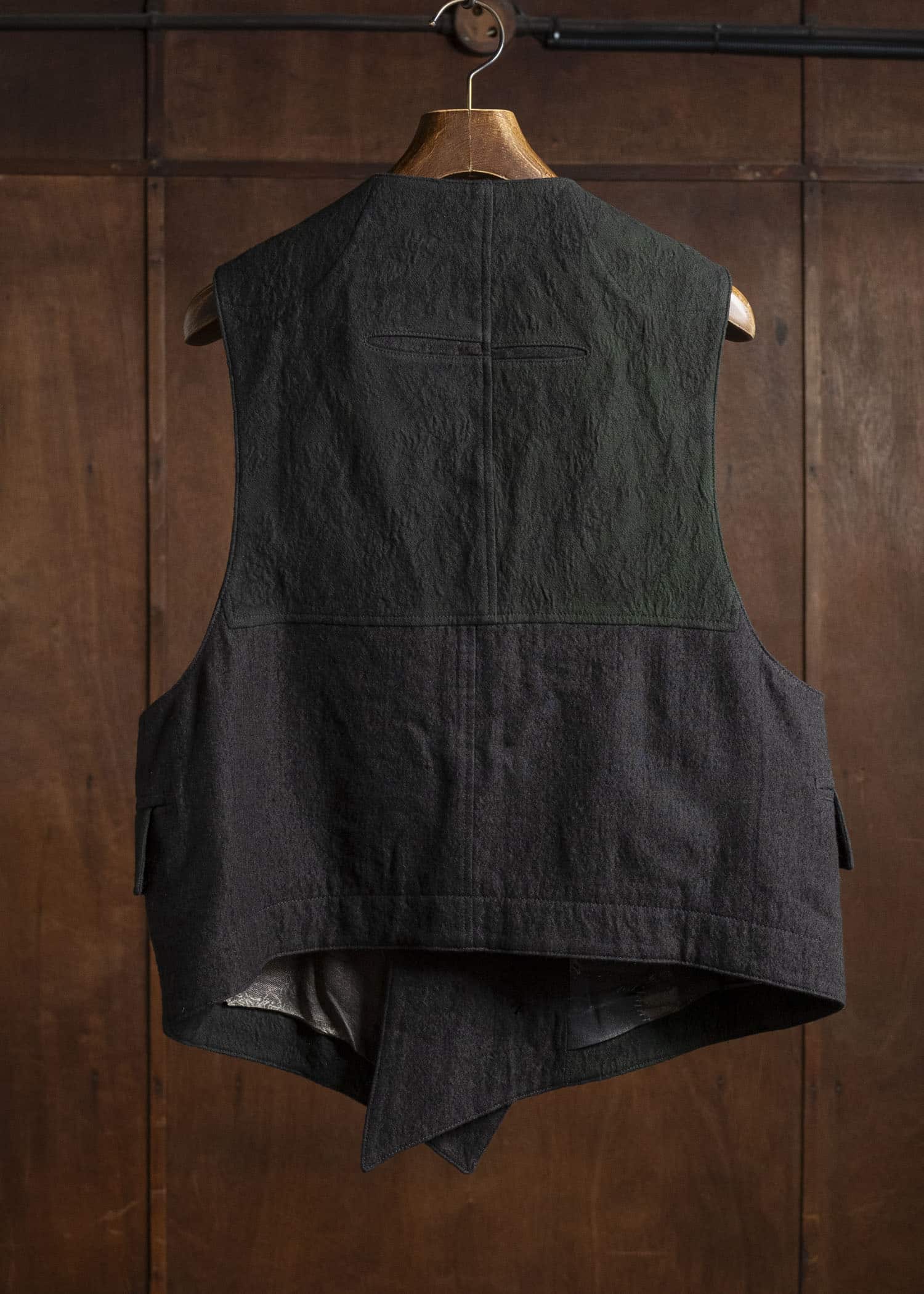 ZIGGY CHEN 0M2530102 ASYMMETRIC PATCHWORK VEST 65