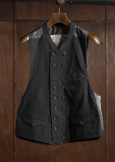 ZIGGY CHEN 0M2530107 DOUBLE-BREASTED VEST 55