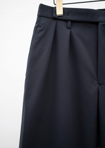 dauerbrenner by Edwina Horl BUNDFALTENHOSE / BLACK