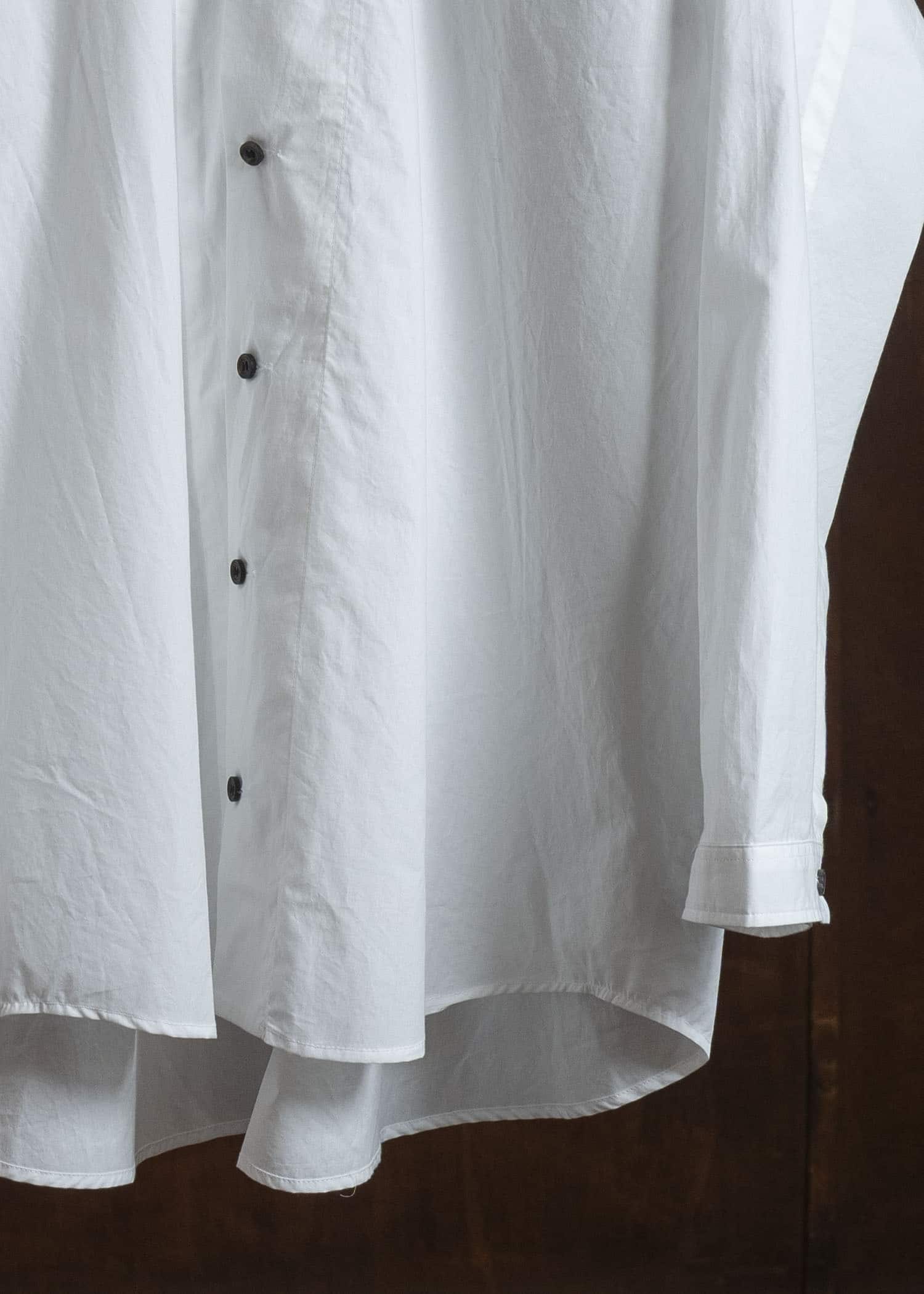 JAN-JAN VAN ESSCHE SHIRT#100 LONG SLEEVE SHIRT| POWDER CO TYPEWRITER | Off White