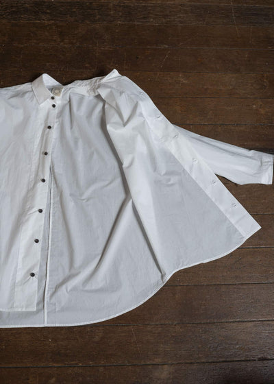 JAN-JAN VAN ESSCHE SHIRT#100 LONG SLEEVE SHIRT| POWDER CO TYPEWRITER | Off White