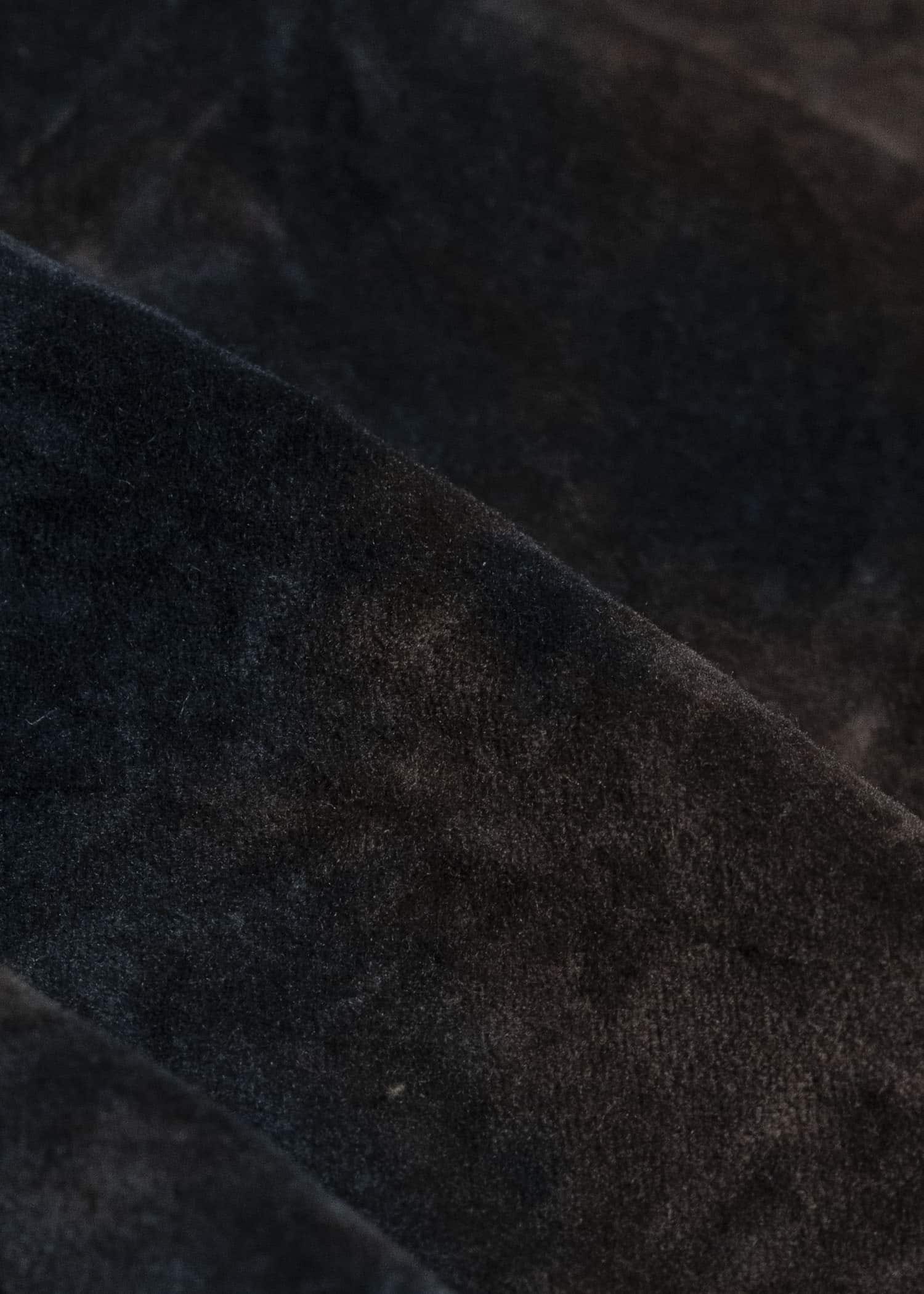 ZIGGY CHEN 0M2530509 VELVET STRAIGHT-LEG TROUSERS 25