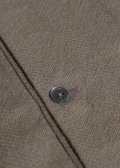 ITOH Henley Shirt Dark Beige IT.024.15.116