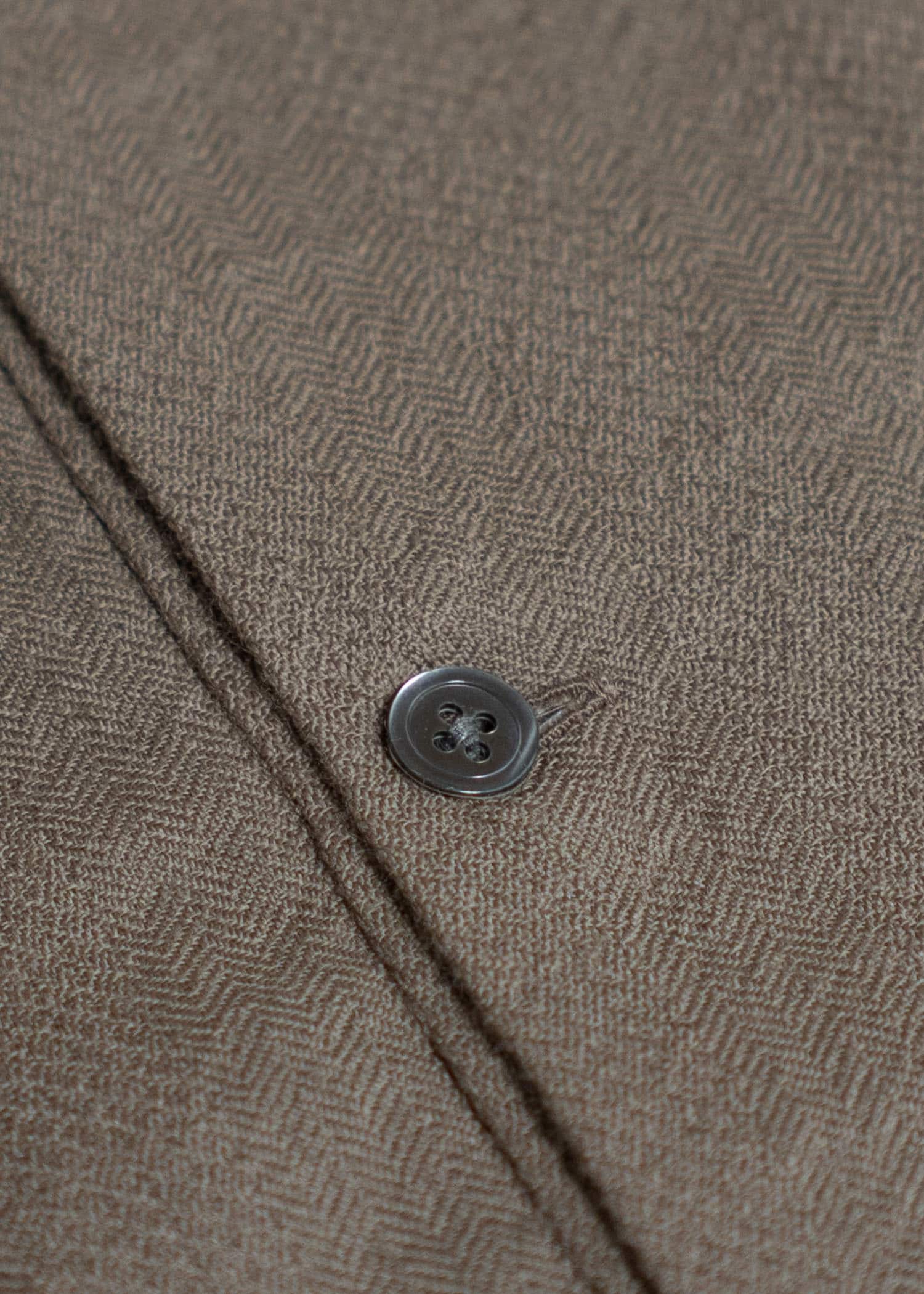 ITOH Henley Shirt Dark Beige IT.024.15.116