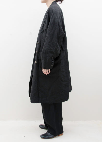 ZIGGY CHEN REVERSIBLE COLLAGE LONG COAT