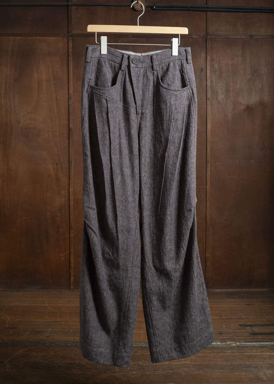 ZIGGY CHEN 0M2530511 ARTICULATED KNEE DENIM TROUSERS 63