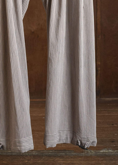JAN-JAN VAN ESSCHE TROUSERS#91 ELASTIC WAIST TROUSERS | CREPE CO SHIRTING | Madder Beige