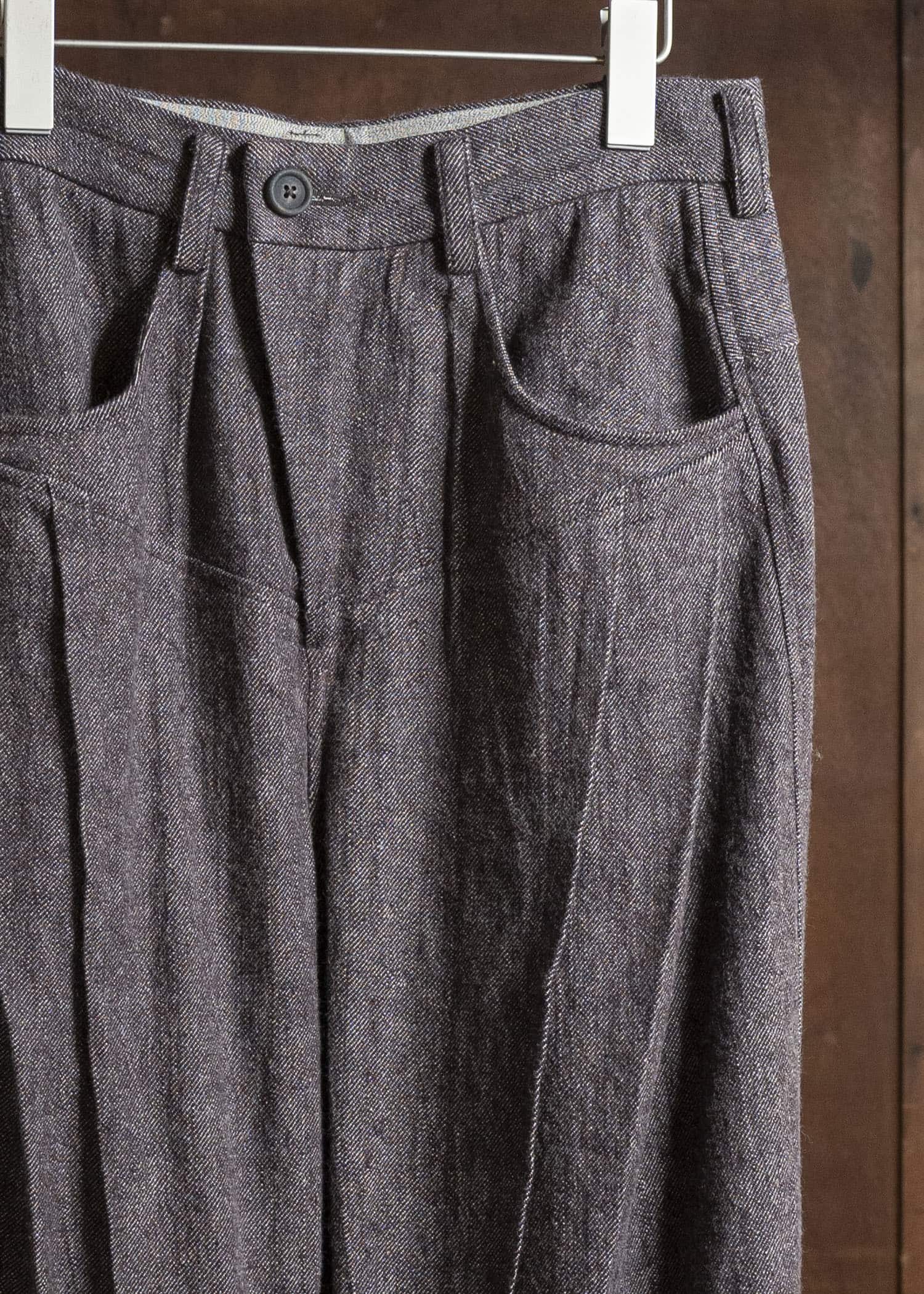 ZIGGY CHEN 0M2530511 ARTICULATED KNEE DENIM TROUSERS 63