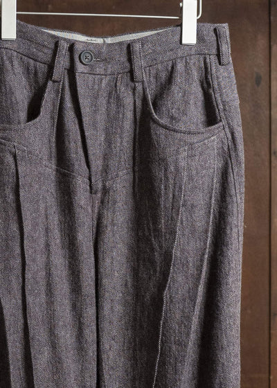 ZIGGY CHEN 0M2530511 ARTICULATED KNEE DENIM TROUSERS 63