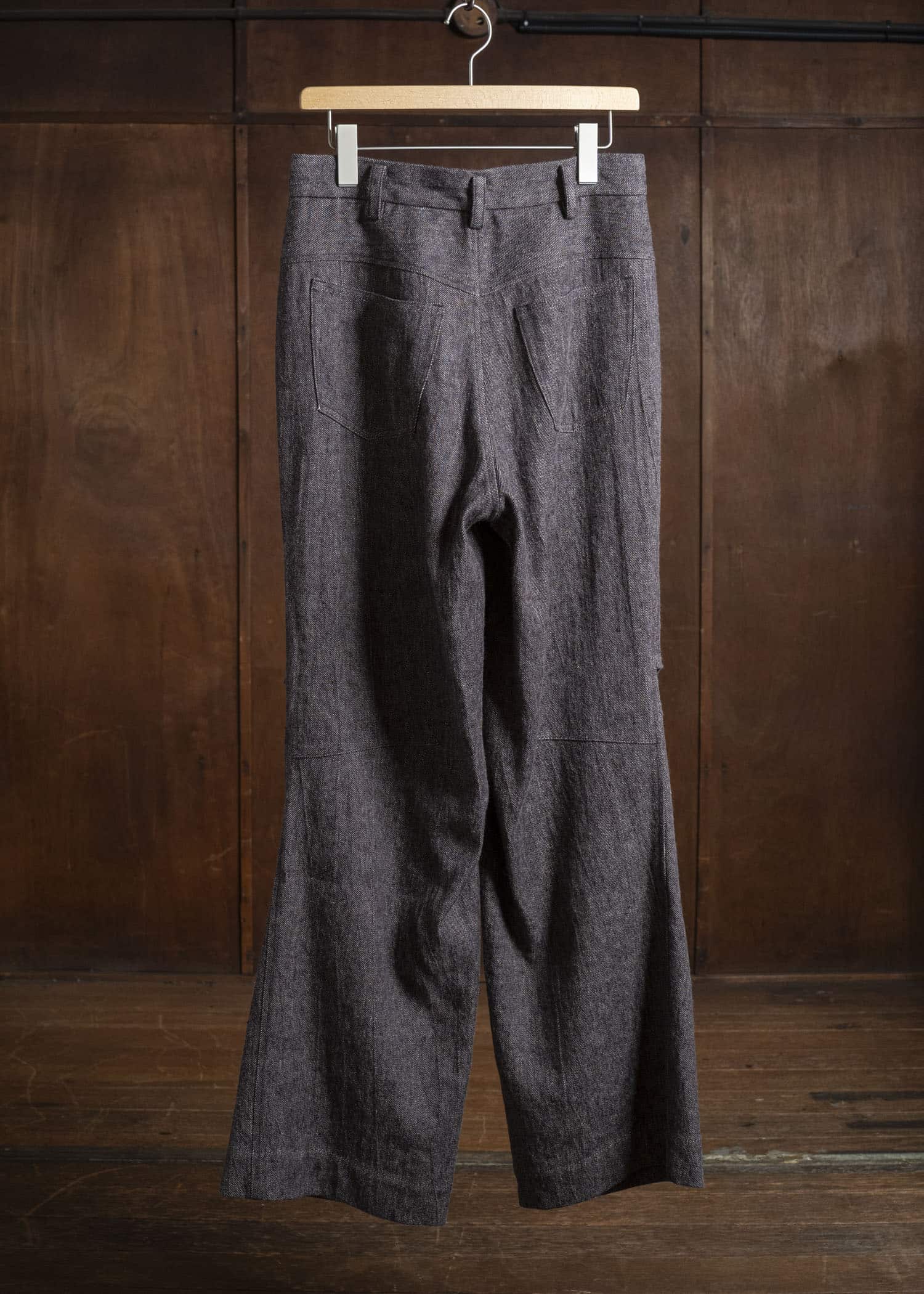 ZIGGY CHEN 0M2530511 ARTICULATED KNEE DENIM TROUSERS 63