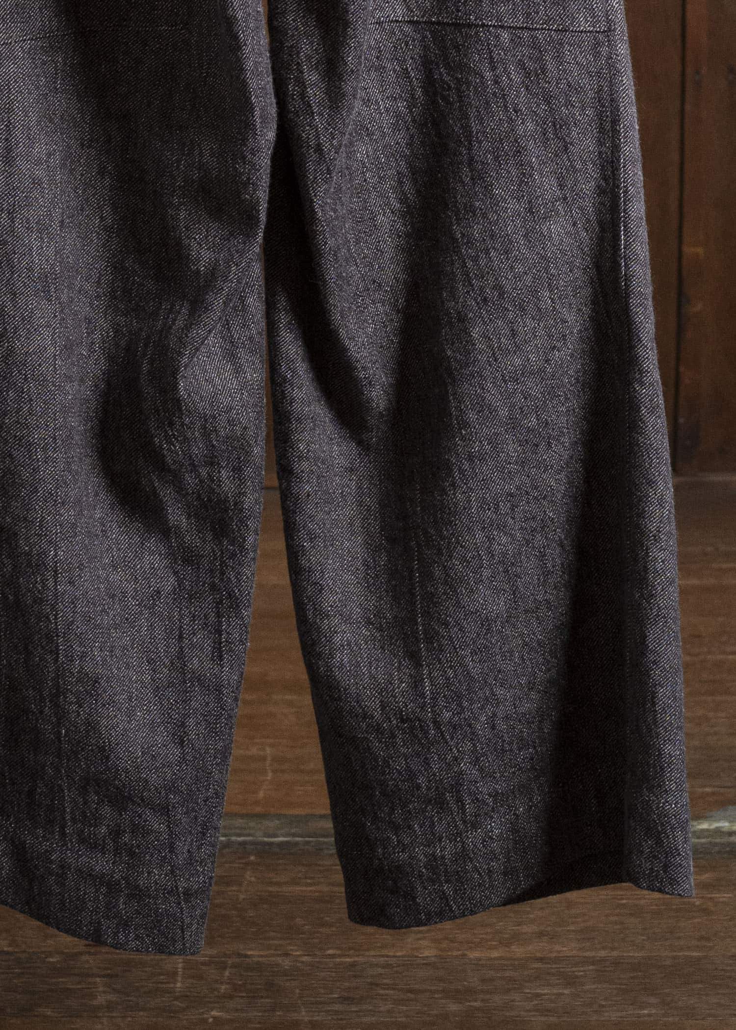 ZIGGY CHEN 0M2530511 ARTICULATED KNEE DENIM TROUSERS 63