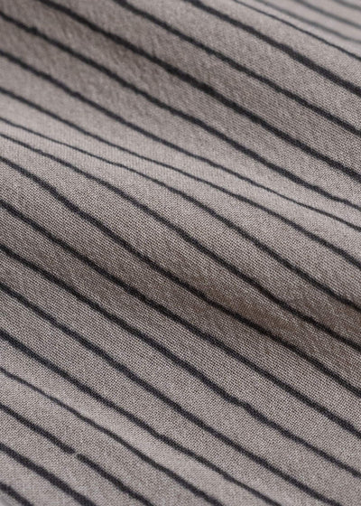 JAN-JAN VAN ESSCHE TROUSERS#91 ELASTIC WAIST TROUSERS | CREPE CO SHIRTING | Madder Beige
