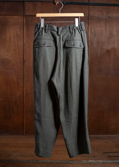 ZIGGY CHEN 0M2510528 Balloon Trousers SAGE GREEN