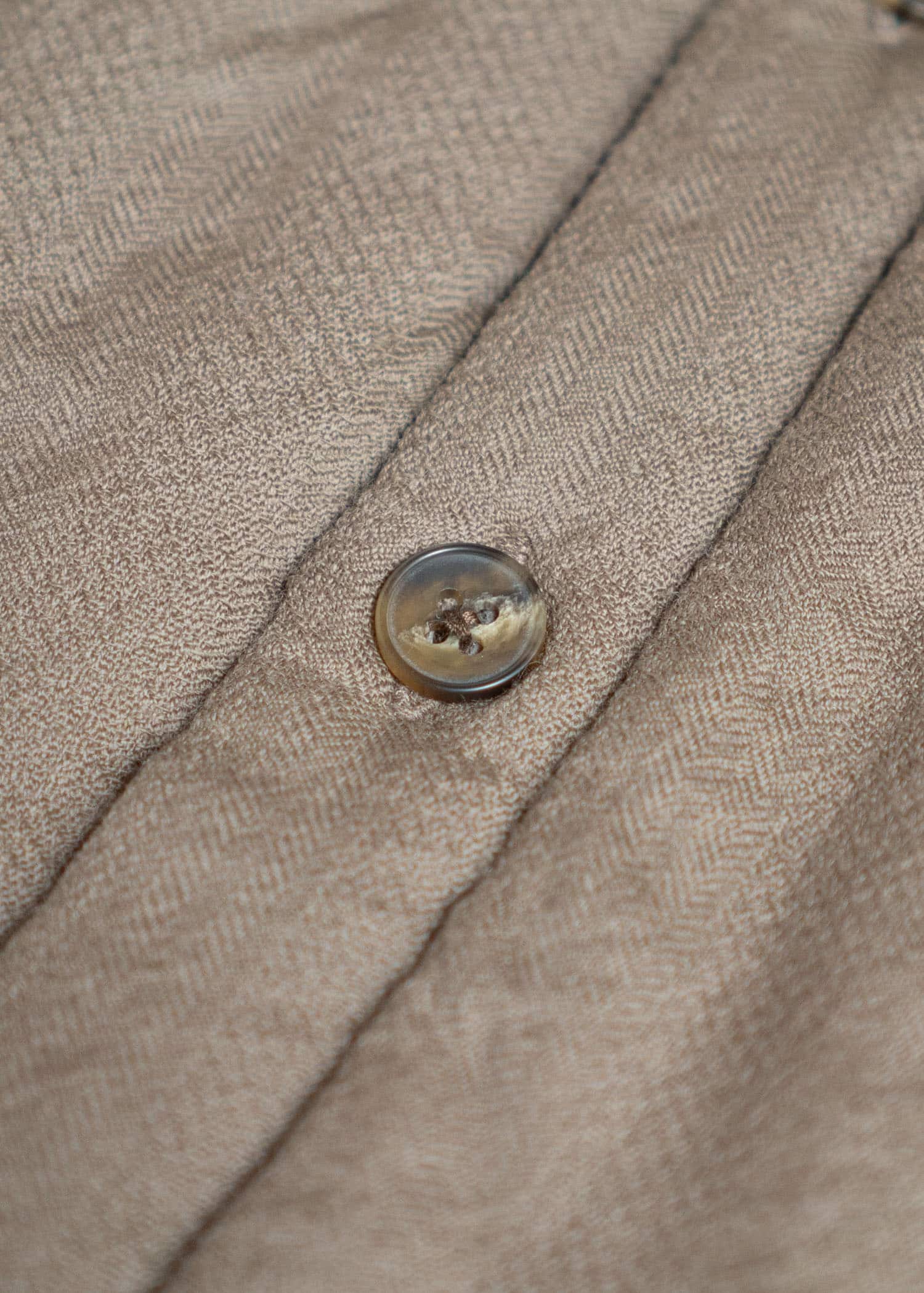 ITOH Wool Padded Overshirt Dark Beige IT.024.15.117