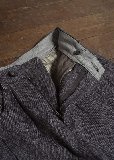 ZIGGY CHEN 0M2530511 ARTICULATED KNEE DENIM TROUSERS 63