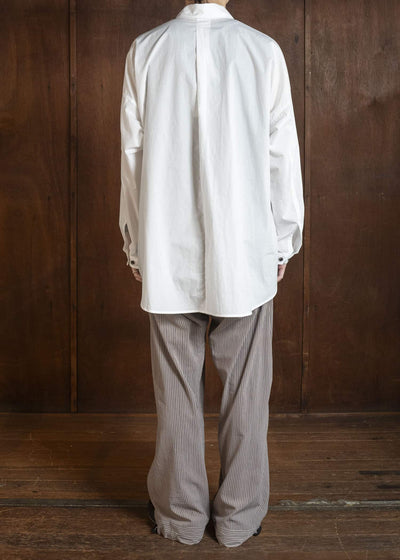 JAN-JAN VAN ESSCHE SHIRT#100 LONG SLEEVE SHIRT| POWDER CO TYPEWRITER | Off White