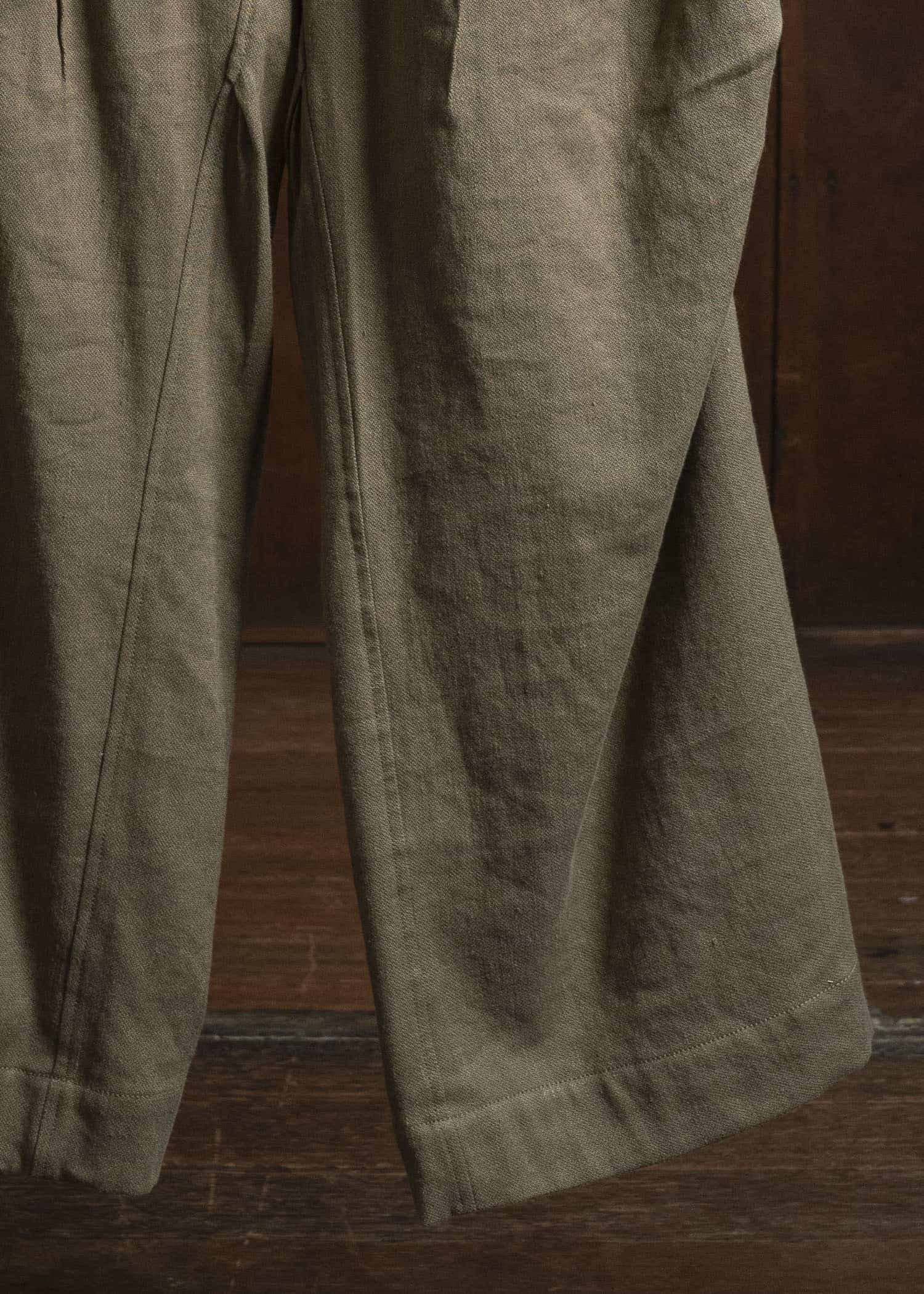 ZIGGY CHEN 0M2530508 ARTICULATED KNEE DENIM TROUSERS 44