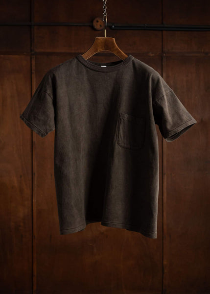 Taiga Takahashi Lot.611 Tee Shirt MUD DYED BROWN