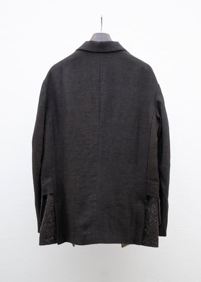 ZIGGY CHEN LAYERED TWO BUTTON BLAZER