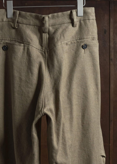 ZIGGY CHEN 0M2530508 ARTICULATED KNEE DENIM TROUSERS 44