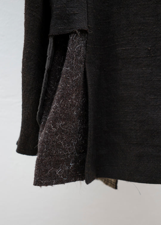 ZIGGY CHEN LAYERED TWO BUTTON BLAZER