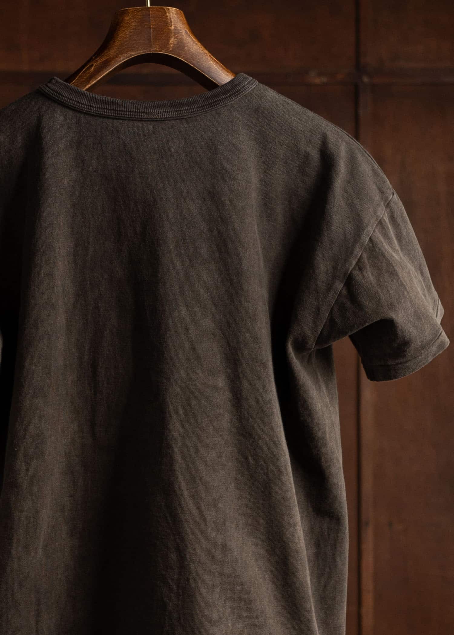 Taiga Takahashi Lot.611 Tee Shirt MUD DYED BROWN