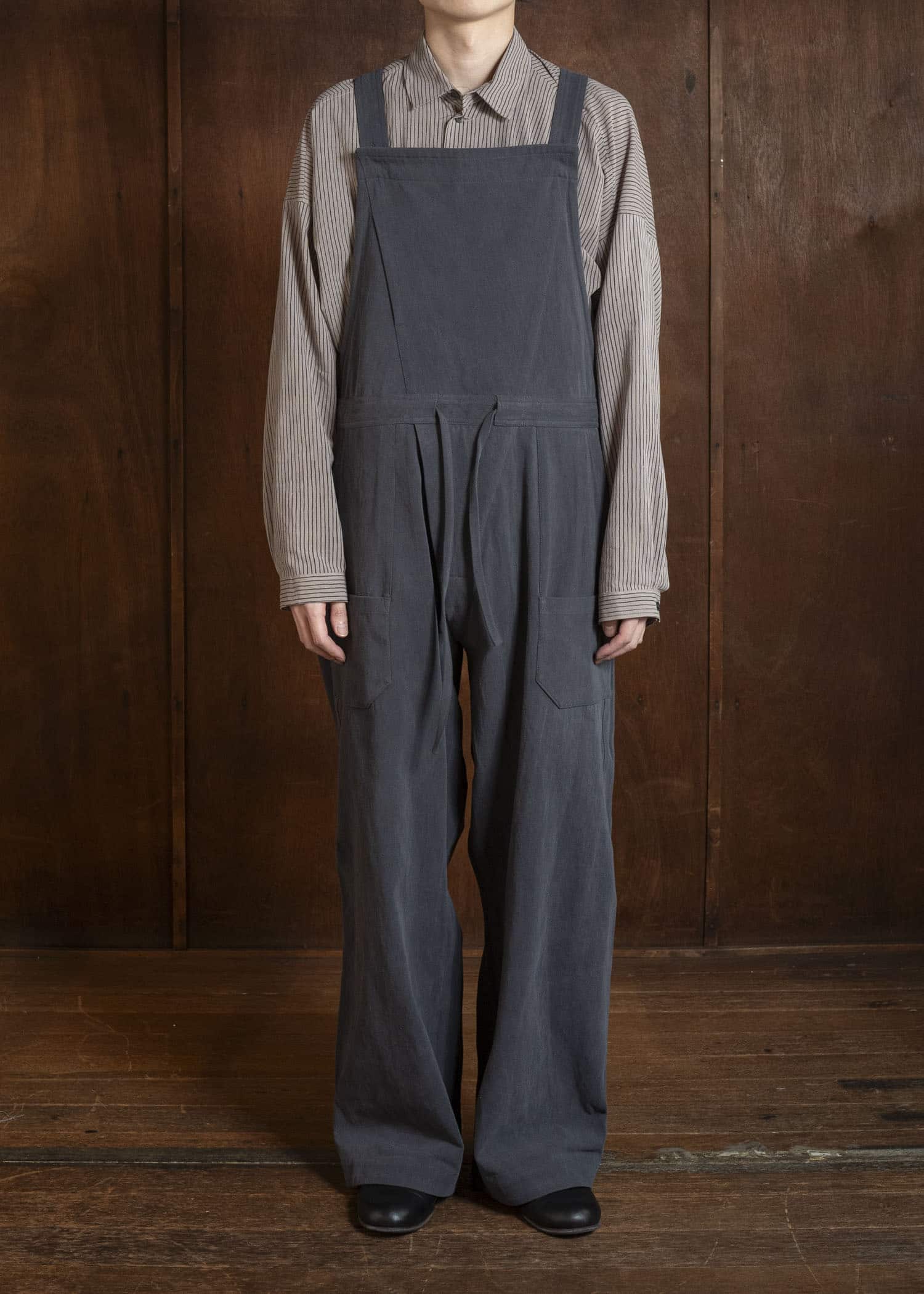 JAN-JAN VAN ESSCHE DUNGAREES#4 DUNGAREE | CO HEMP DENSE TWILL | Logwood