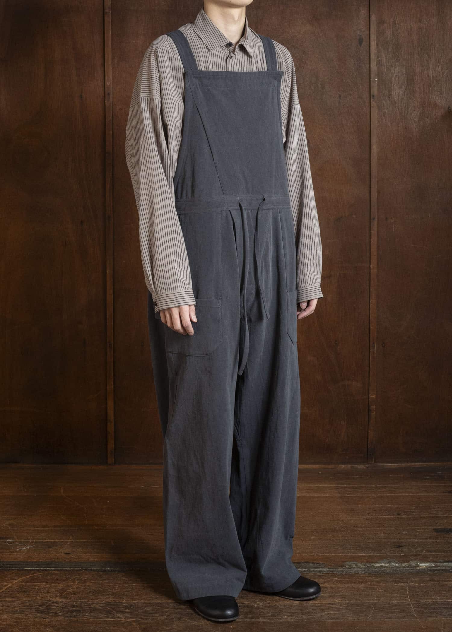 JAN-JAN VAN ESSCHE DUNGAREES#4 DUNGAREE | CO HEMP DENSE TWILL | Logwood
