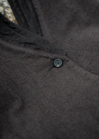 ZIGGY CHEN SINGLE BUTTON LOOSE FIT COAT