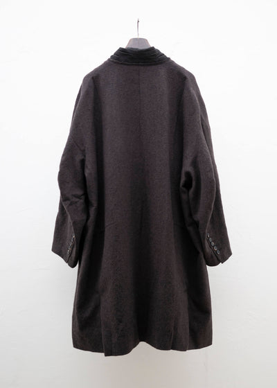 ZIGGY CHEN SINGLE BUTTON LOOSE FIT COAT
