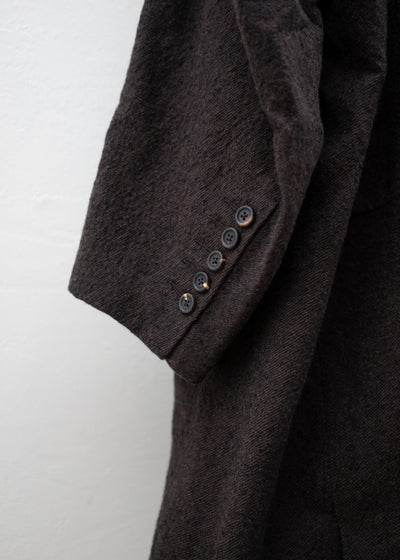 ZIGGY CHEN SINGLE BUTTON LOOSE FIT COAT